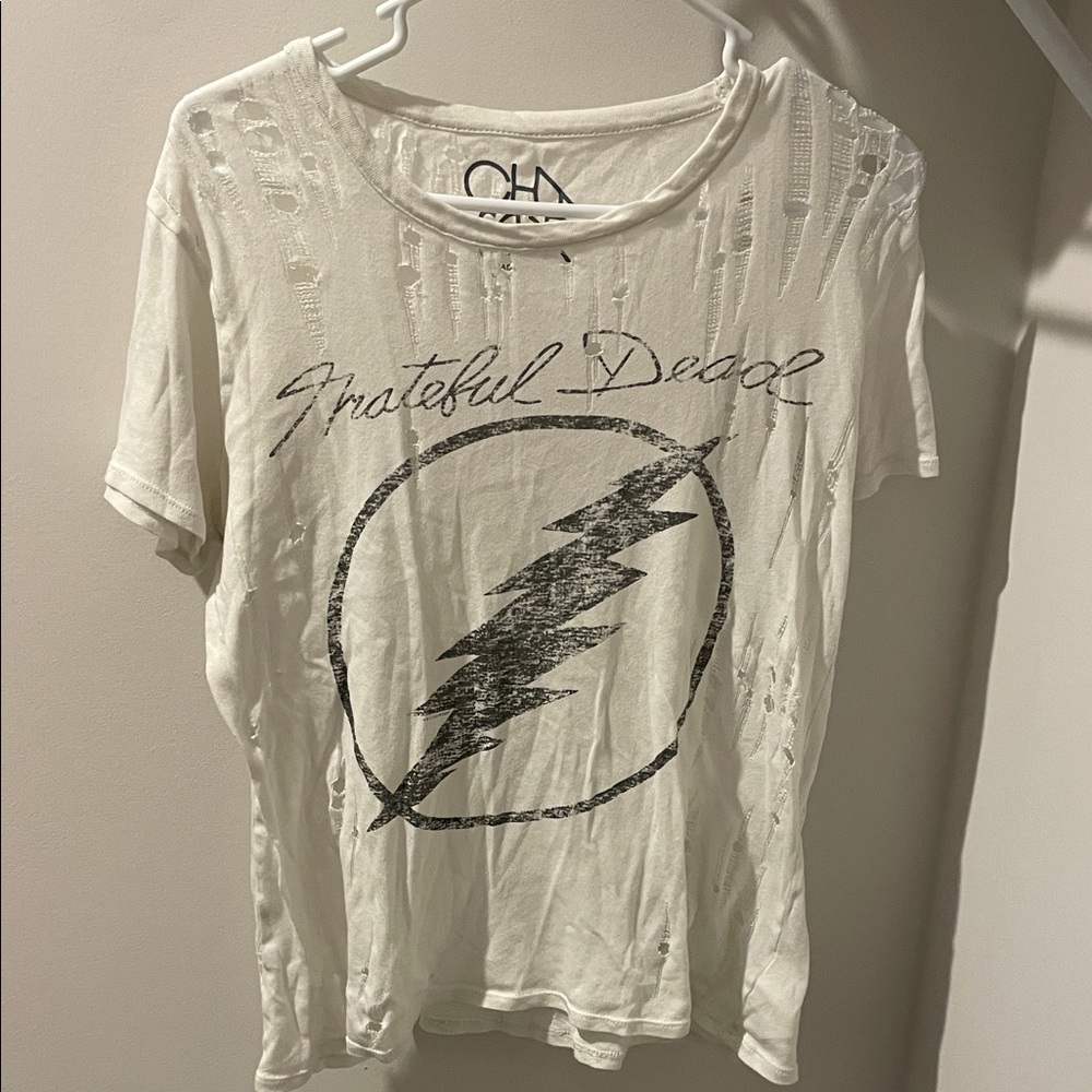 Chaser White Grateful Dead Tee